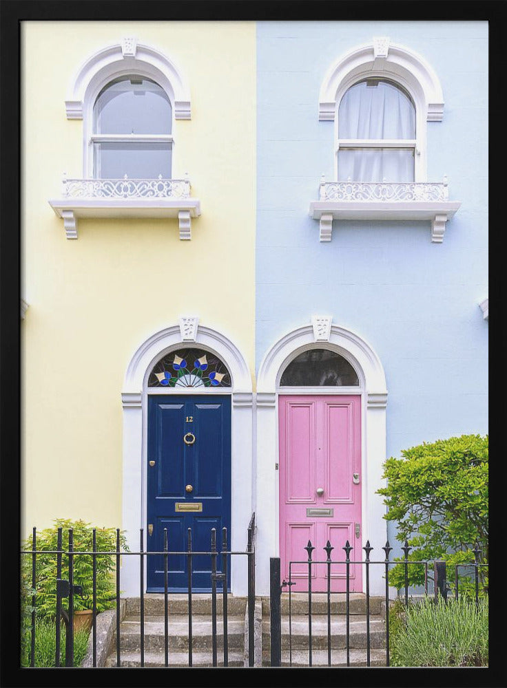 Doors of London - Stretched Canvas, Poster or Fine Art Print I Heart Wall Art