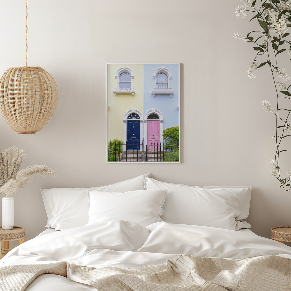 Doors of London - Stretched Canvas, Poster or Fine Art Print I Heart Wall Art