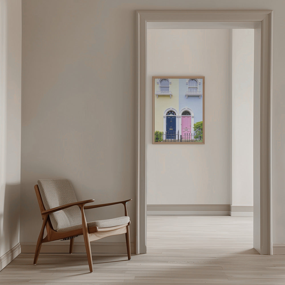 Doors of London - Stretched Canvas, Poster or Fine Art Print I Heart Wall Art