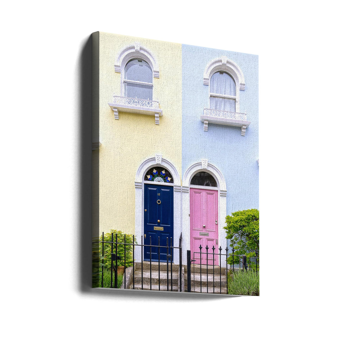 Doors of London - Stretched Canvas, Poster or Fine Art Print I Heart Wall Art