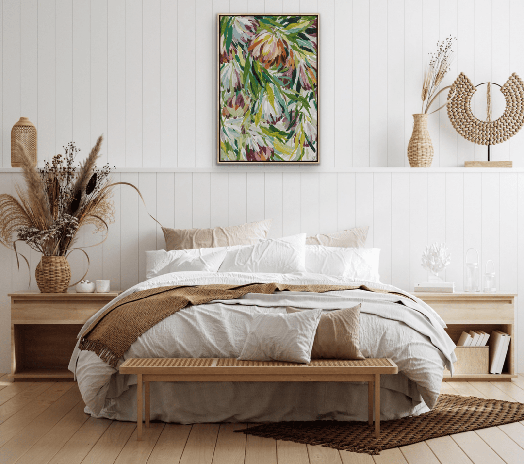 Down In The Wild Garden by Edie Fogarty - Australian Nature Canvas or Art Print - I Heart Wall Art - Poster Print, Canvas Print or Framed Art Print