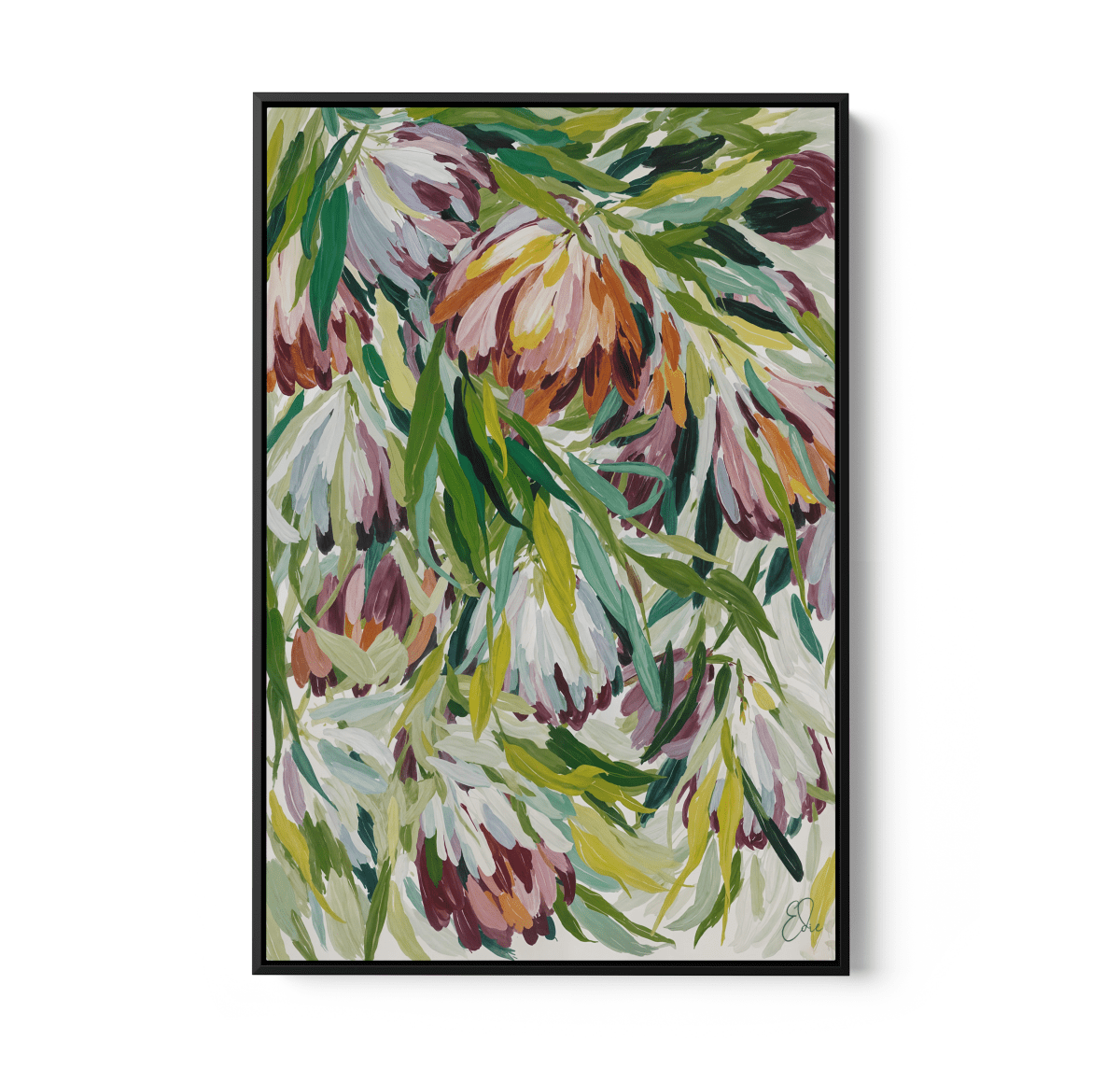 Down In The Wild Garden by Edie Fogarty - Australian Nature Canvas or Art Print - I Heart Wall Art - Poster Print, Canvas Print or Framed Art Print