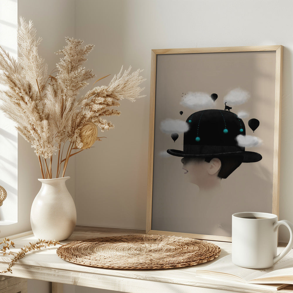 Dreaming - Stretched Canvas, Poster or Fine Art Print I Heart Wall Art