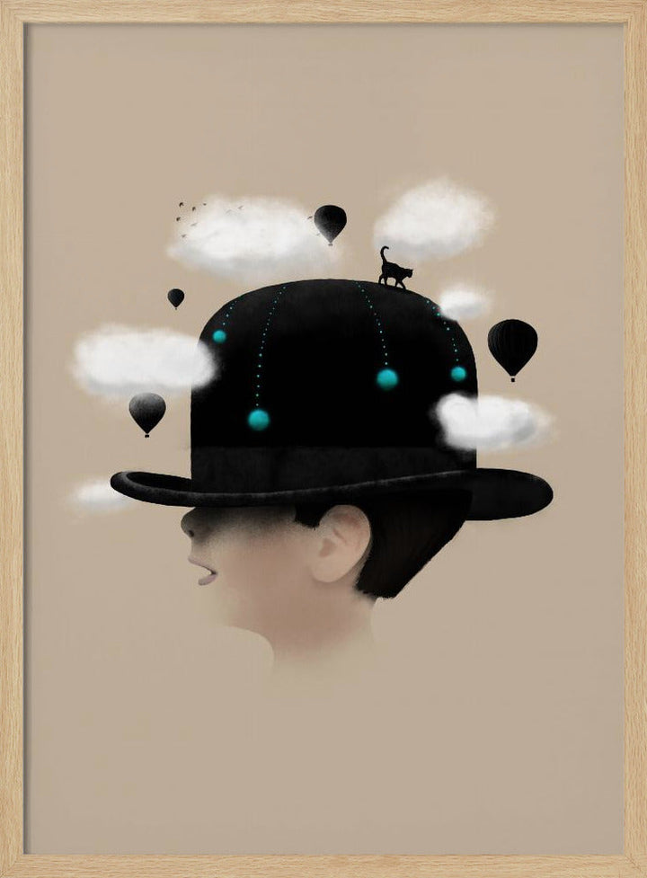 Dreaming - Stretched Canvas, Poster or Fine Art Print I Heart Wall Art