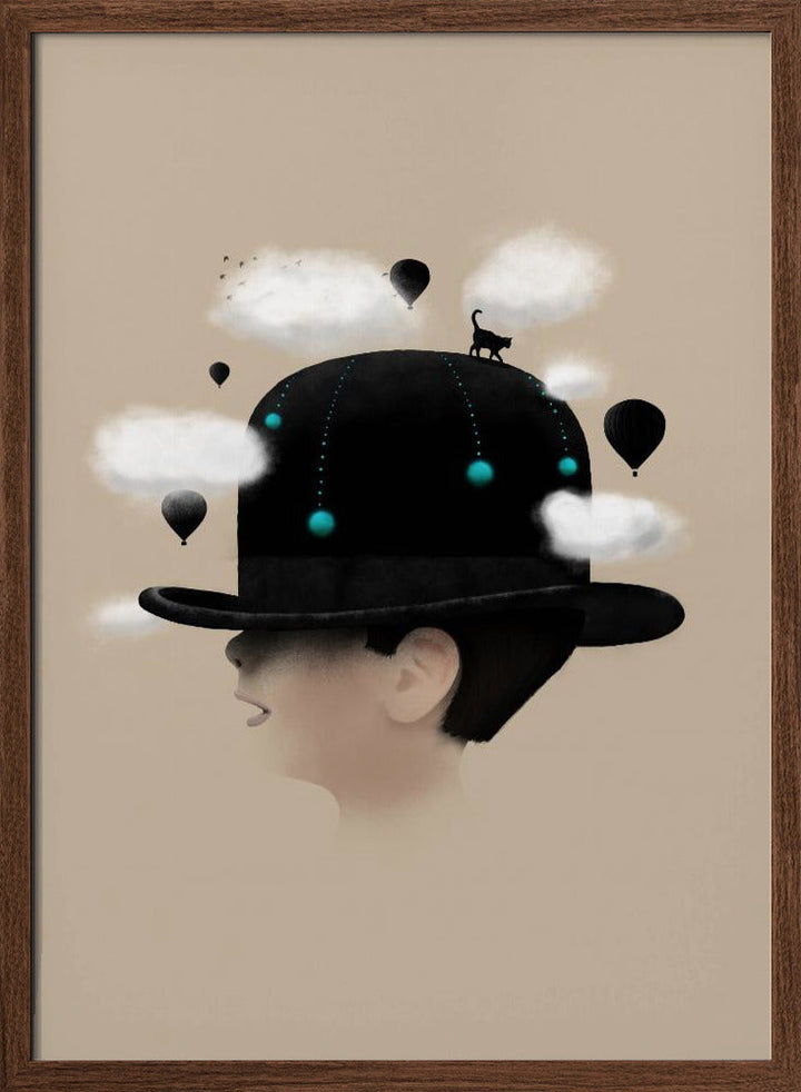Dreaming - Stretched Canvas, Poster or Fine Art Print I Heart Wall Art