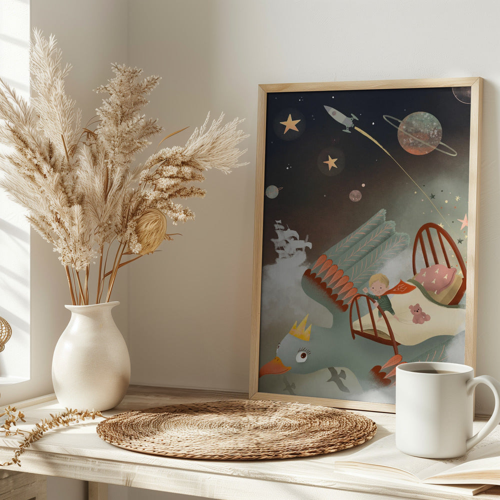 Dreamland - Stretched Canvas, Poster or Fine Art Print I Heart Wall Art