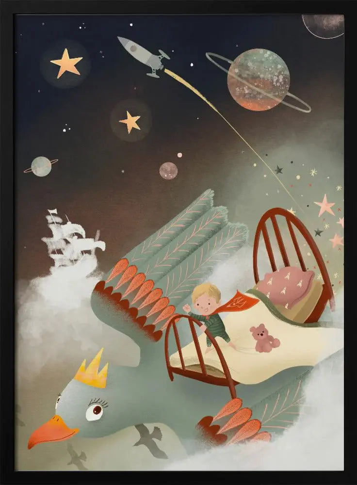 Dreamland - Stretched Canvas, Poster or Fine Art Print I Heart Wall Art
