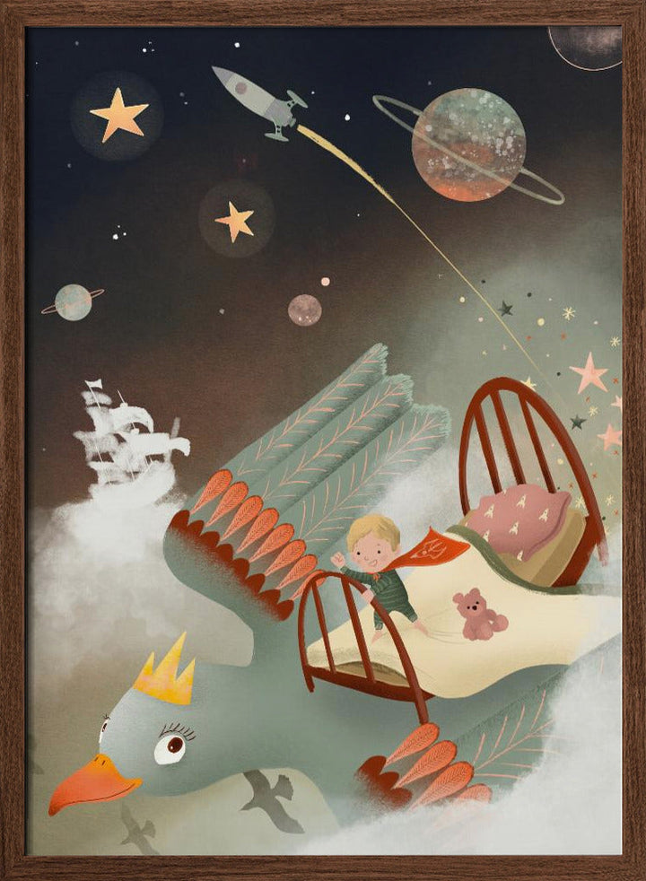 Dreamland - Stretched Canvas, Poster or Fine Art Print I Heart Wall Art