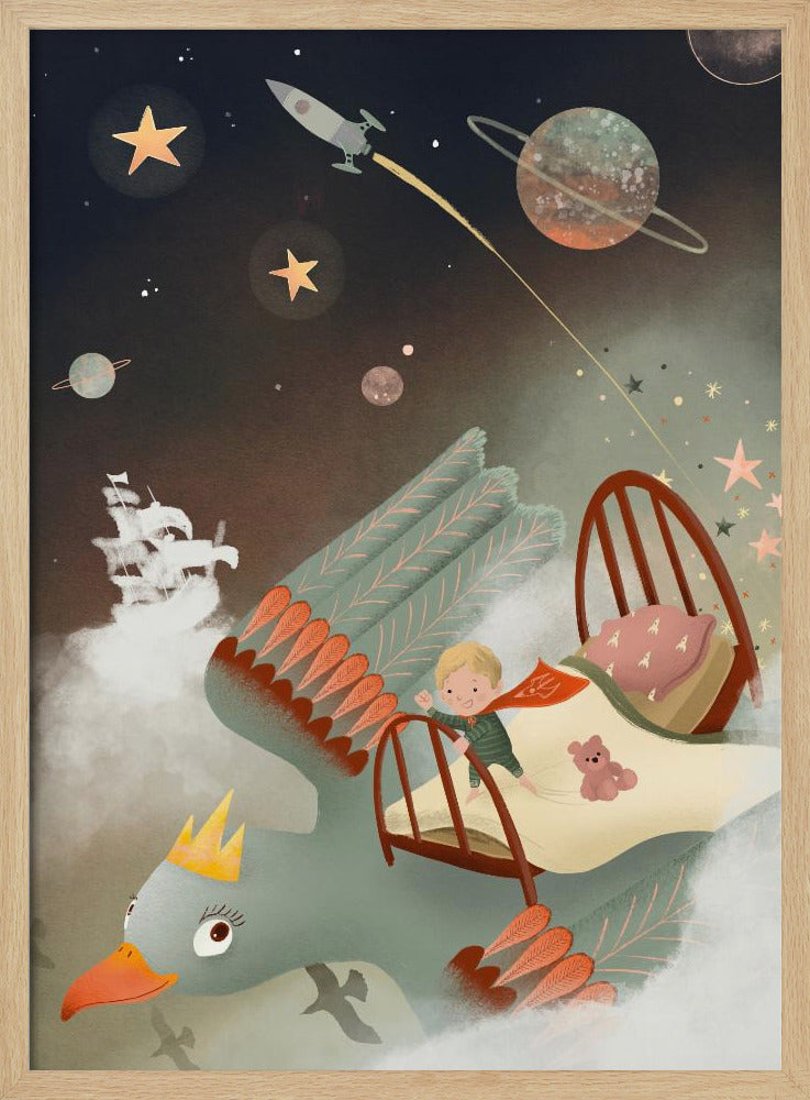 Dreamland - Stretched Canvas, Poster or Fine Art Print I Heart Wall Art