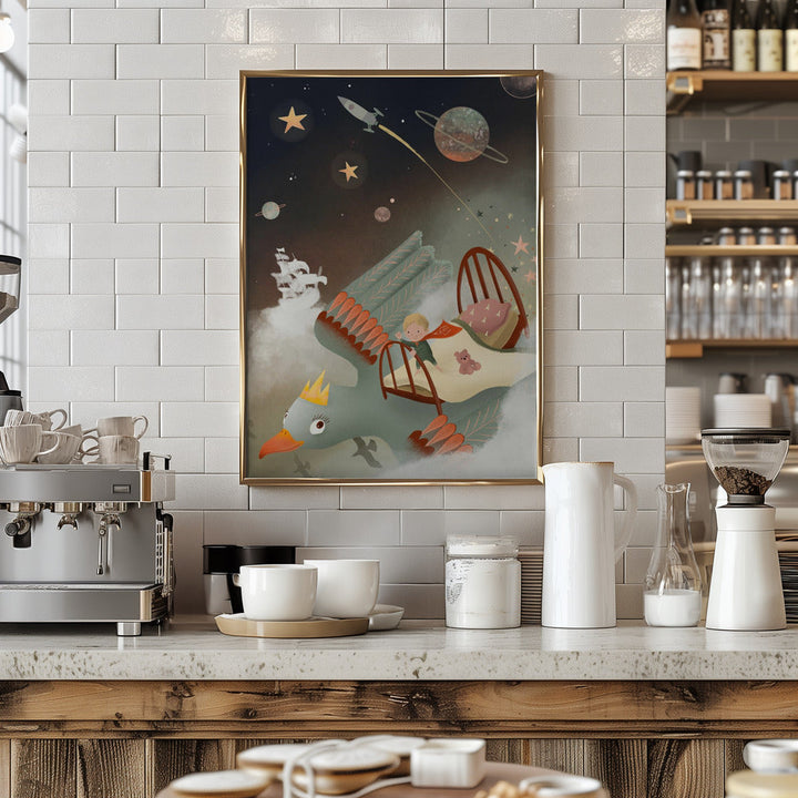 Dreamland - Stretched Canvas, Poster or Fine Art Print I Heart Wall Art
