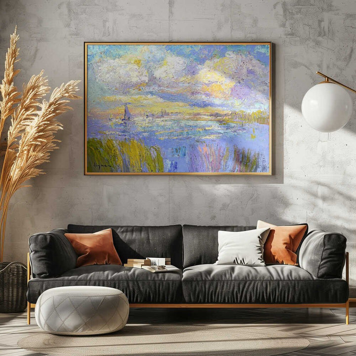 Dreamy Coastal Skies - Stretched Canvas, Poster or Fine Art Print - I Heart Wall Art - Poster Print, Canvas Print or Framed Art Print
