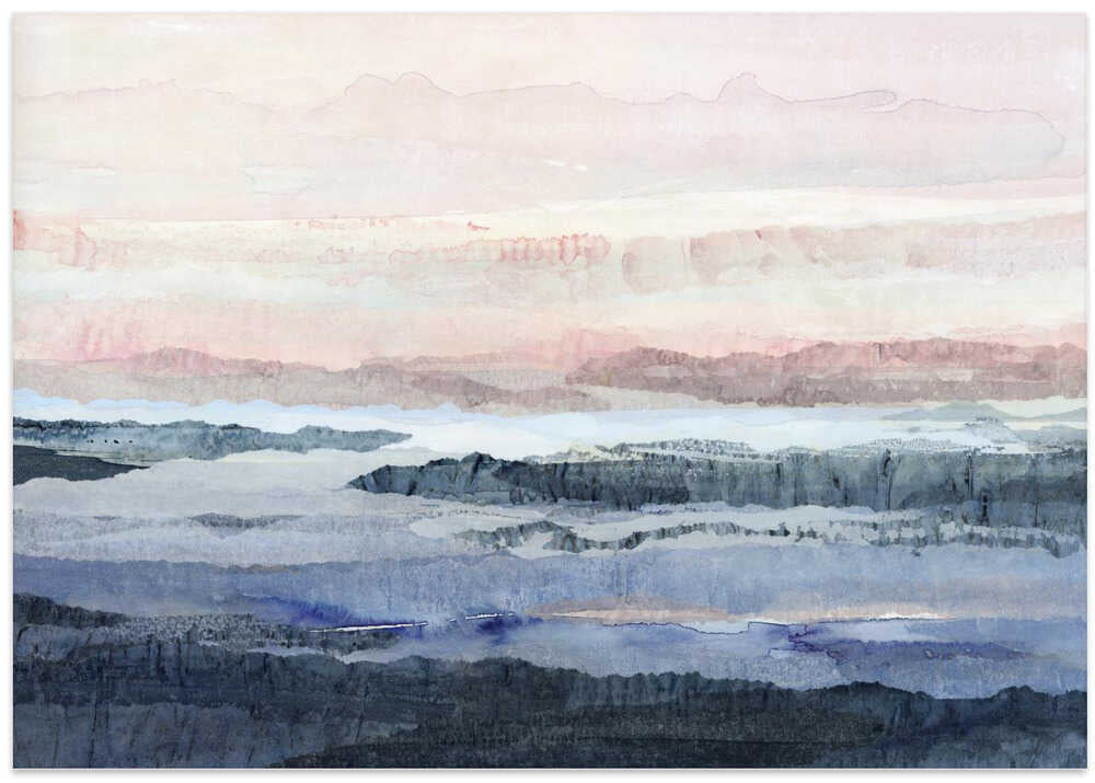 Dreamy Mountain Hues - Stretched Canvas, Poster or Fine Art Print - I Heart Wall Art - Poster Print, Canvas Print or Framed Art Print