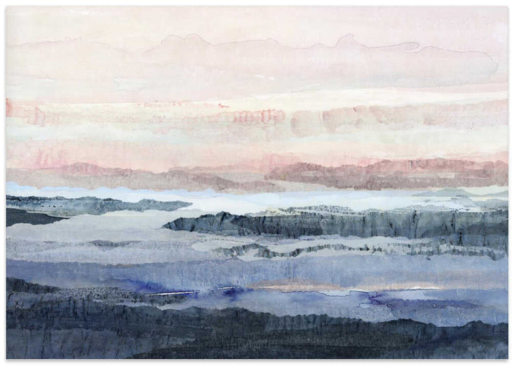 Dreamy Mountain Hues - Stretched Canvas, Poster or Fine Art Print - I Heart Wall Art - Poster Print, Canvas Print or Framed Art Print