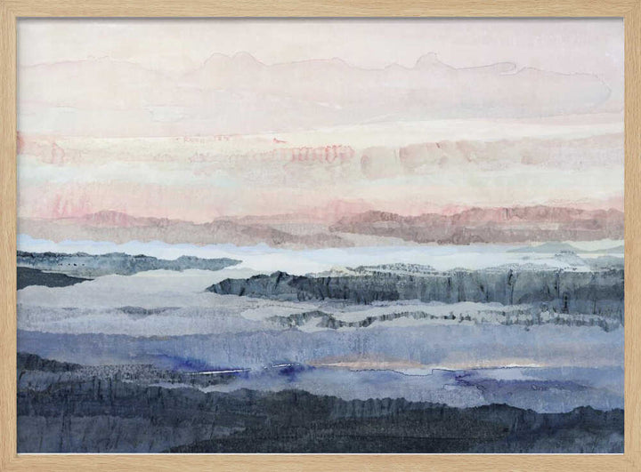 Dreamy Mountain Hues - Stretched Canvas, Poster or Fine Art Print - I Heart Wall Art - Poster Print, Canvas Print or Framed Art Print