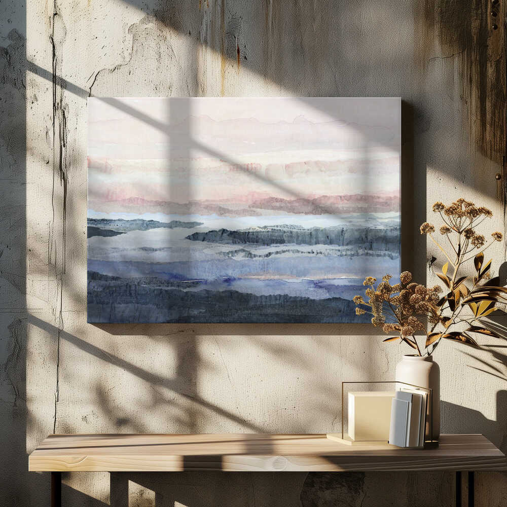 Dreamy Mountain Hues - Stretched Canvas, Poster or Fine Art Print - I Heart Wall Art - Poster Print, Canvas Print or Framed Art Print