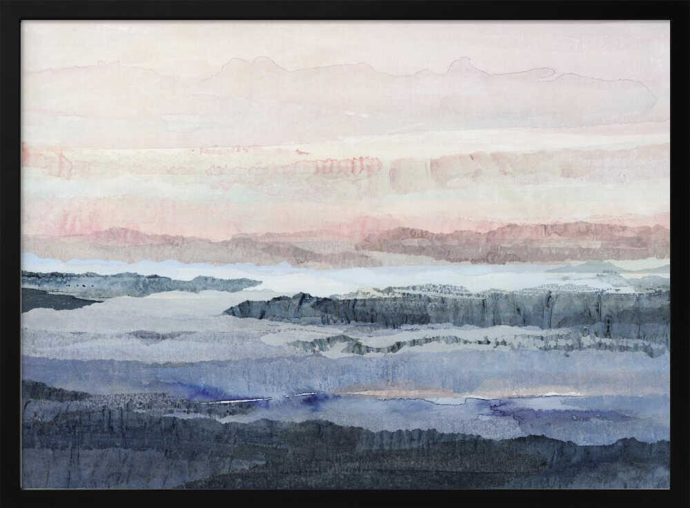 Dreamy Mountain Hues - Stretched Canvas, Poster or Fine Art Print - I Heart Wall Art - Poster Print, Canvas Print or Framed Art Print