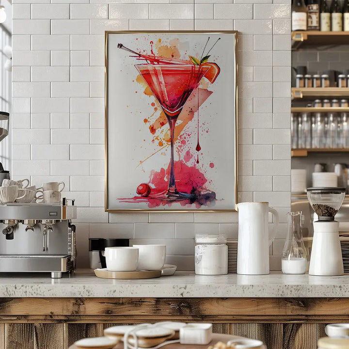 Drinks cocktail - Stretched Canvas, Poster or Fine Art Print I Heart Wall Art