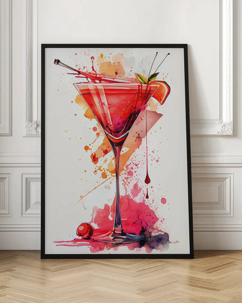 Drinks cocktail - Stretched Canvas, Poster or Fine Art Print I Heart Wall Art