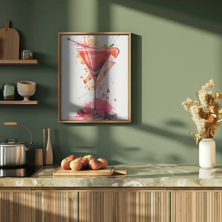 Drinks cocktail - Stretched Canvas, Poster or Fine Art Print I Heart Wall Art