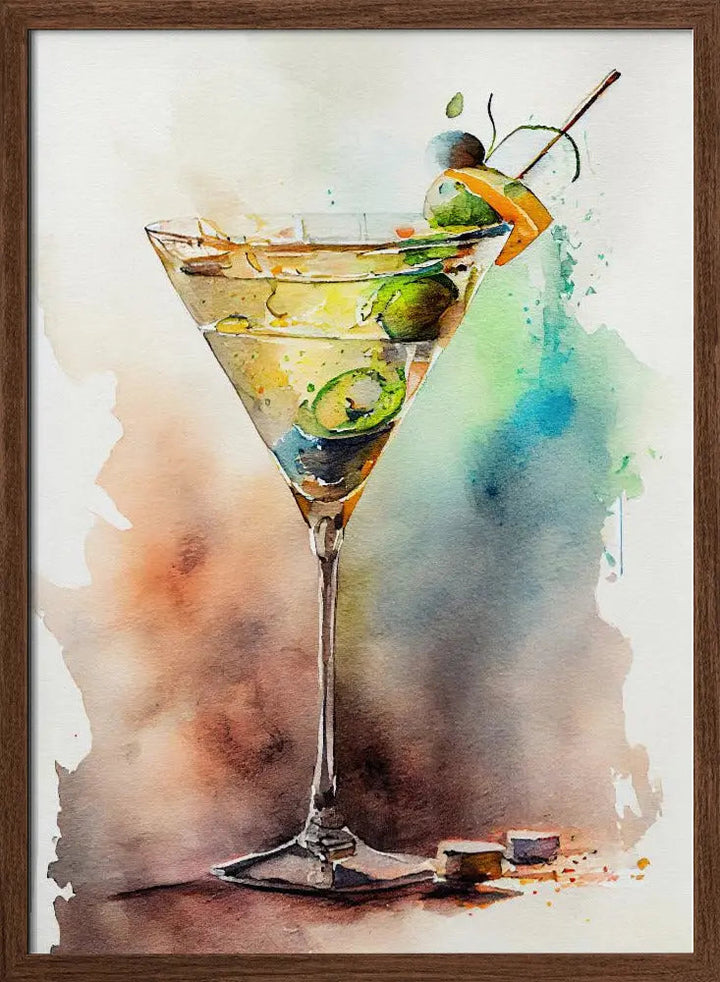 Drinks cocktail - Stretched Canvas, Poster or Fine Art Print I Heart Wall Art