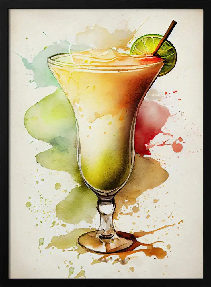 Drinks cocktail - Stretched Canvas, Poster or Fine Art Print I Heart Wall Art