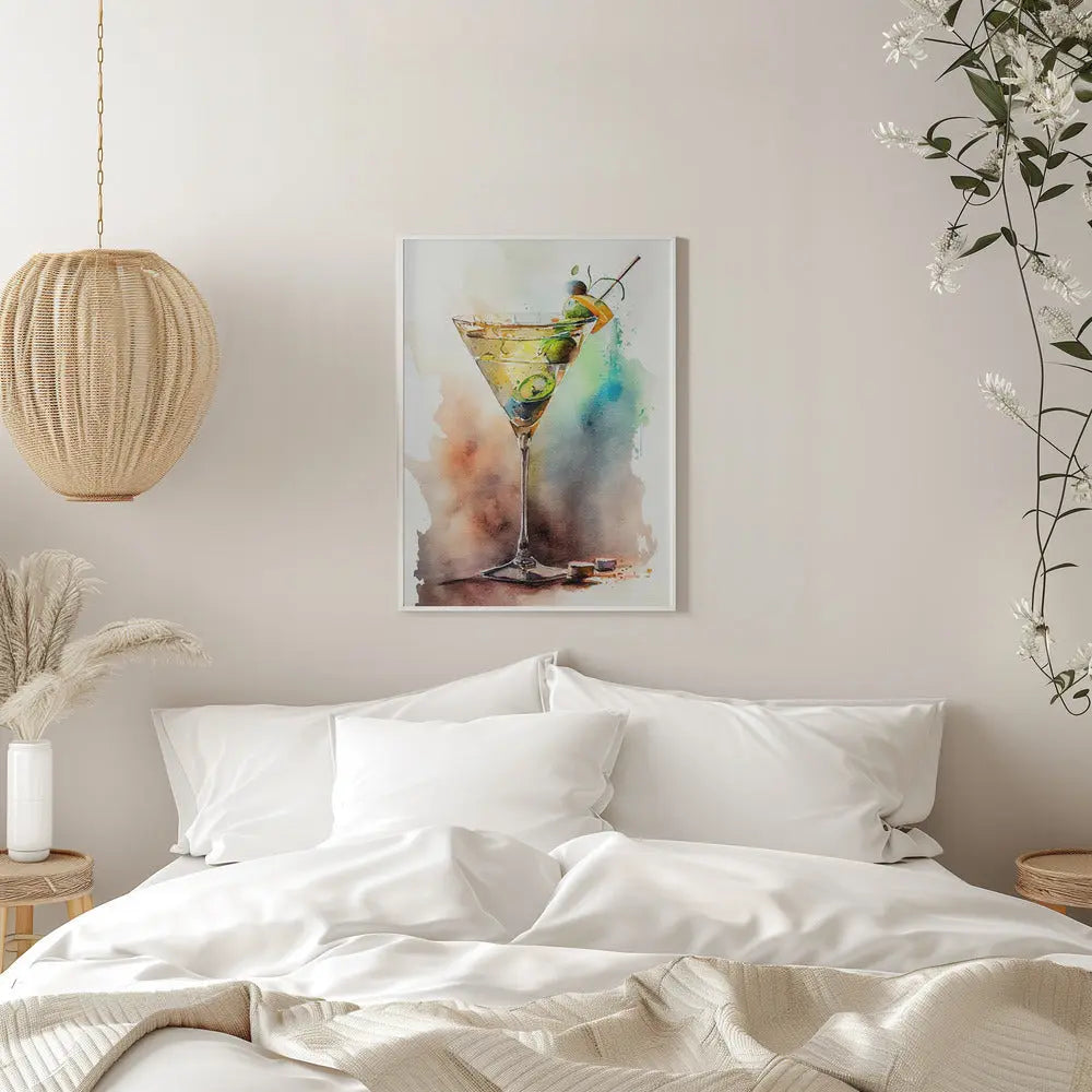Drinks cocktail - Stretched Canvas, Poster or Fine Art Print I Heart Wall Art
