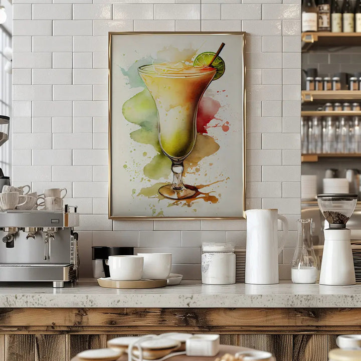 Drinks cocktail - Stretched Canvas, Poster or Fine Art Print I Heart Wall Art
