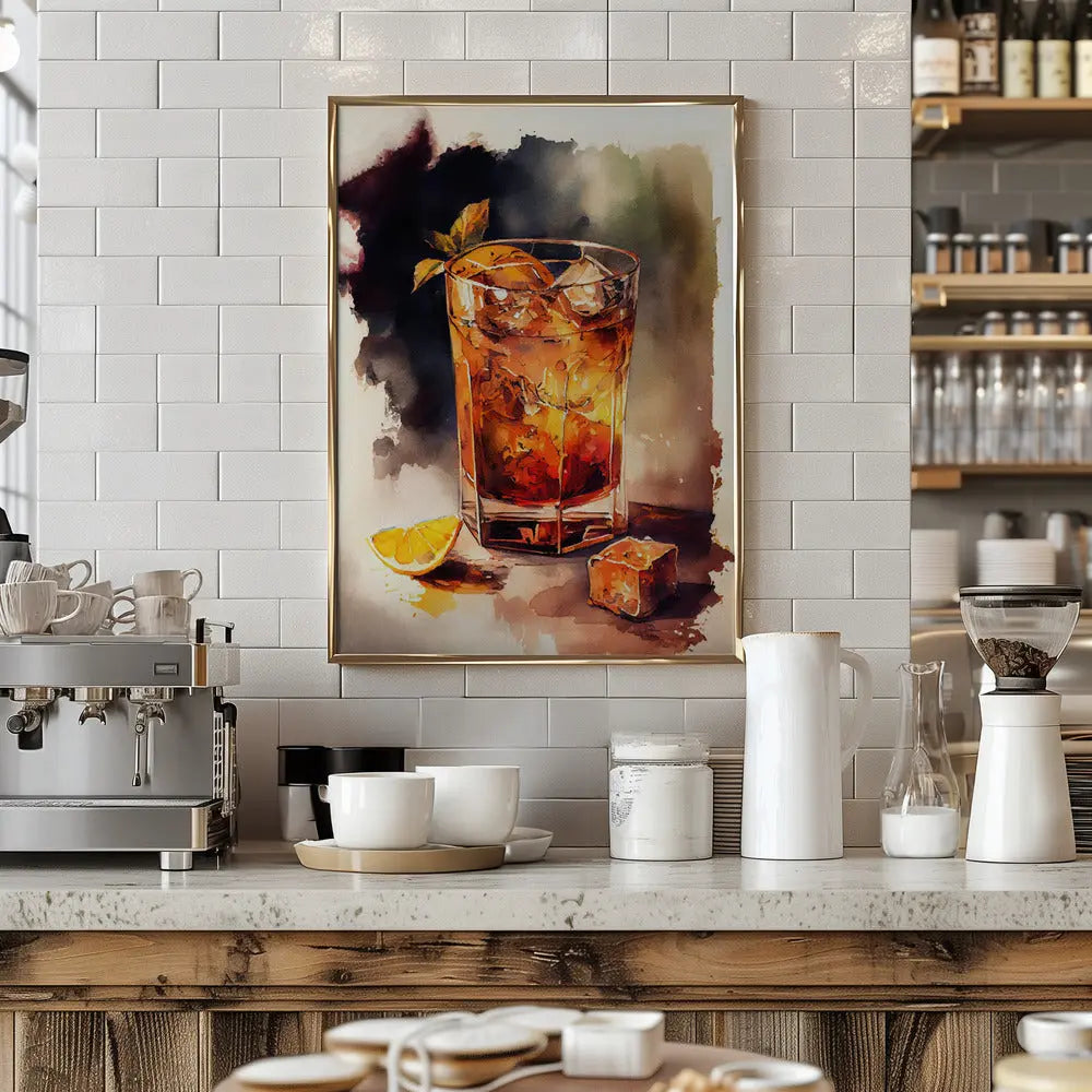 Drinks cocktail - Stretched Canvas, Poster or Fine Art Print I Heart Wall Art
