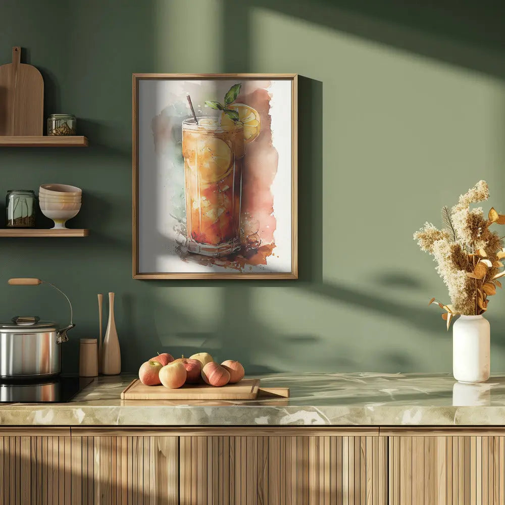 Drinks cocktail - Stretched Canvas, Poster or Fine Art Print I Heart Wall Art