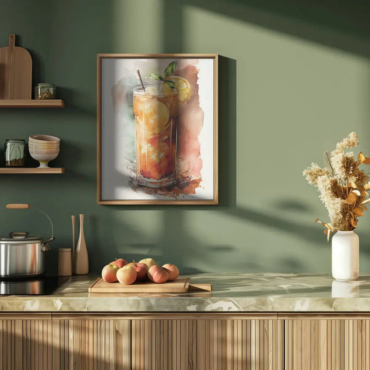 Drinks cocktail - Stretched Canvas, Poster or Fine Art Print I Heart Wall Art