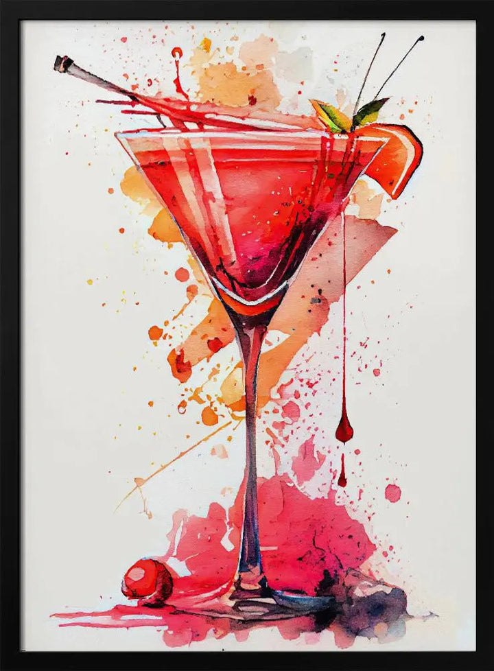 Drinks cocktail - Stretched Canvas, Poster or Fine Art Print I Heart Wall Art