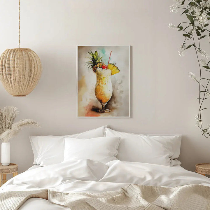 Drinks cocktail - Stretched Canvas, Poster or Fine Art Print I Heart Wall Art