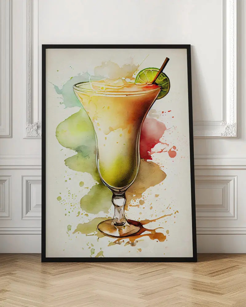 Drinks cocktail - Stretched Canvas, Poster or Fine Art Print I Heart Wall Art