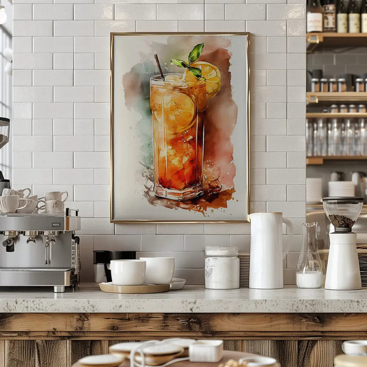 Drinks cocktail - Stretched Canvas, Poster or Fine Art Print I Heart Wall Art