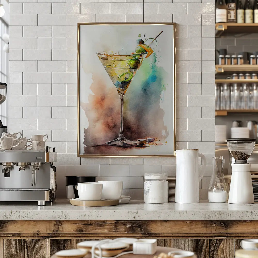 Drinks cocktail - Stretched Canvas, Poster or Fine Art Print I Heart Wall Art