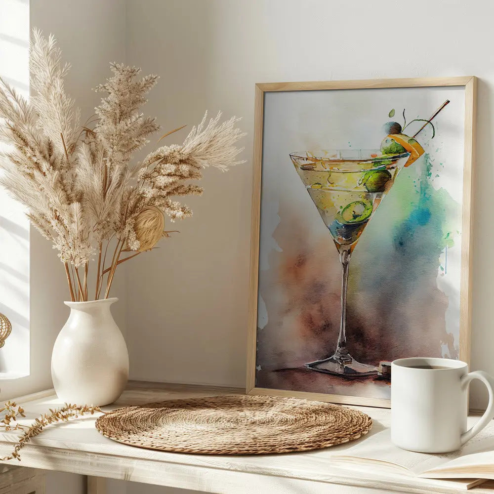 Drinks cocktail - Stretched Canvas, Poster or Fine Art Print I Heart Wall Art