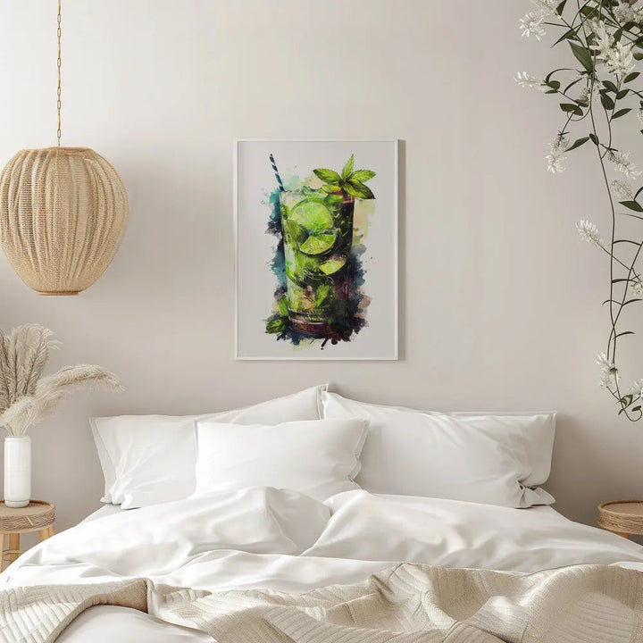 Drinks cocktail - Stretched Canvas, Poster or Fine Art Print I Heart Wall Art
