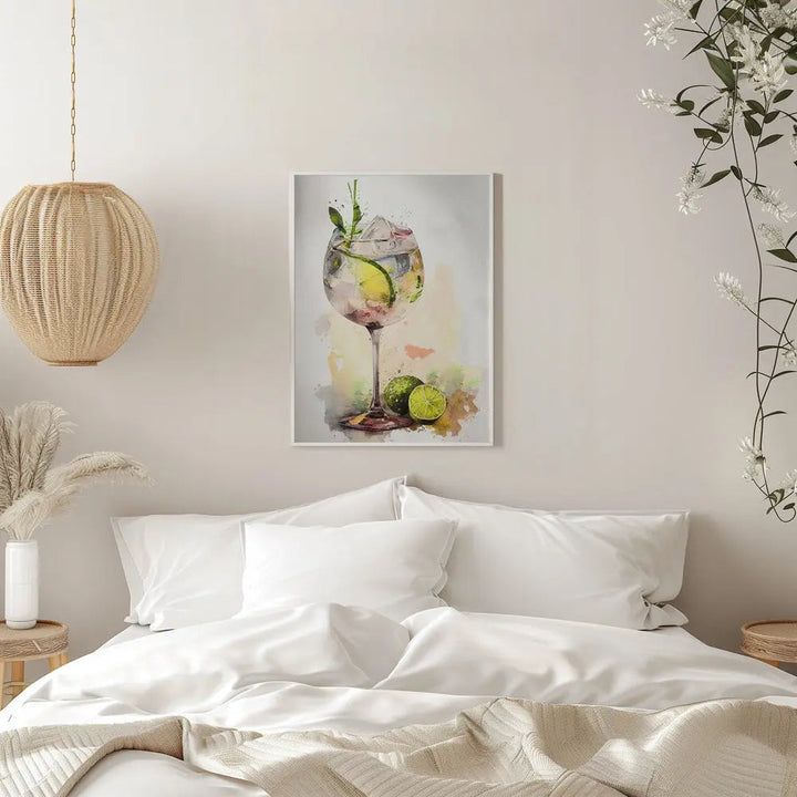 Drinks cocktail - Stretched Canvas, Poster or Fine Art Print I Heart Wall Art