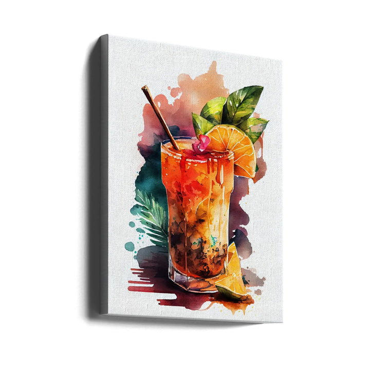 Drinks cocktail - Stretched Canvas, Poster or Fine Art Print I Heart Wall Art