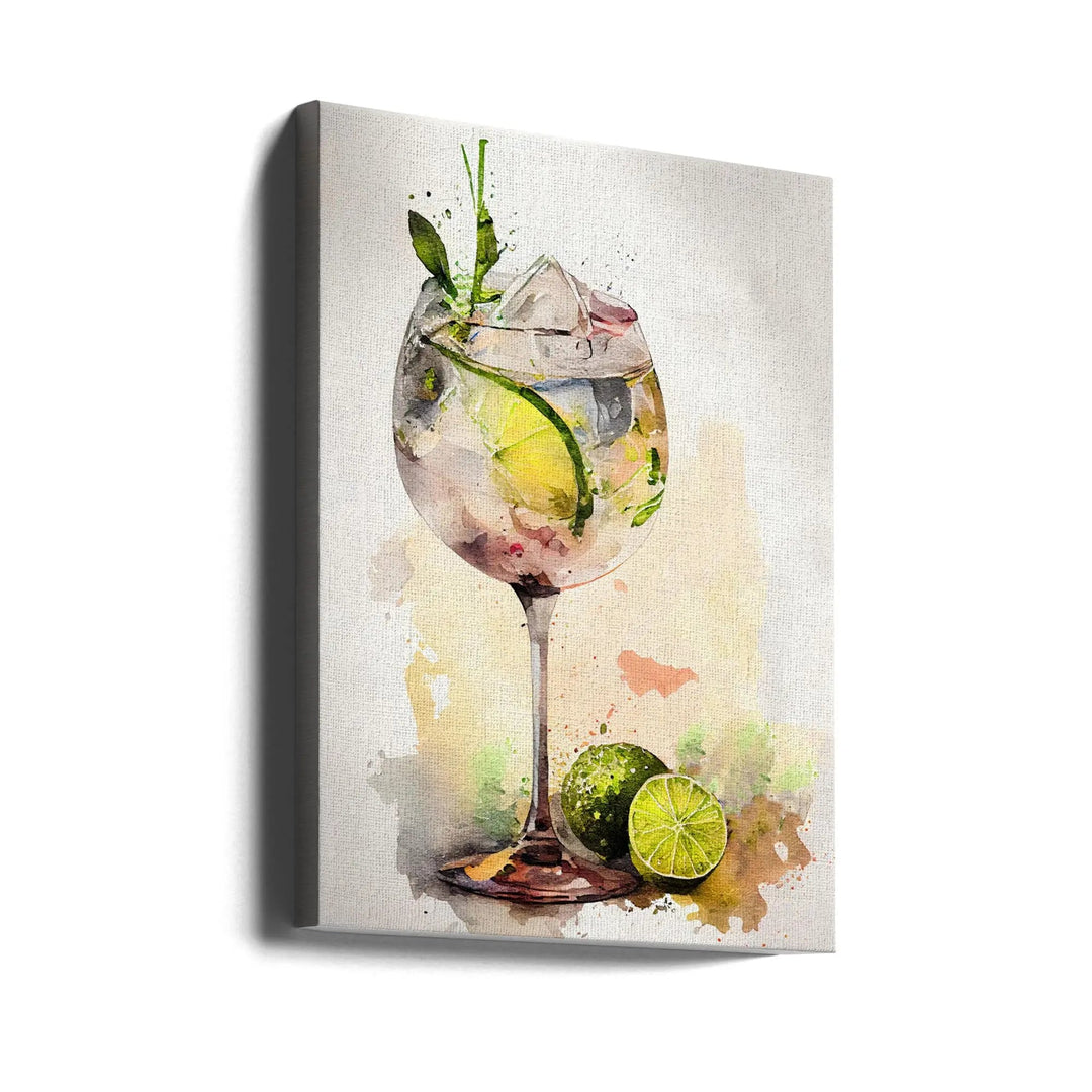 Drinks cocktail - Stretched Canvas, Poster or Fine Art Print I Heart Wall Art