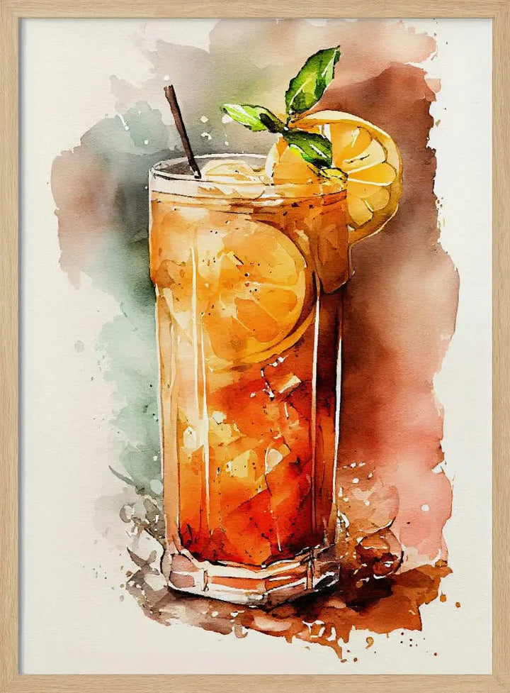 Drinks cocktail - Stretched Canvas, Poster or Fine Art Print I Heart Wall Art