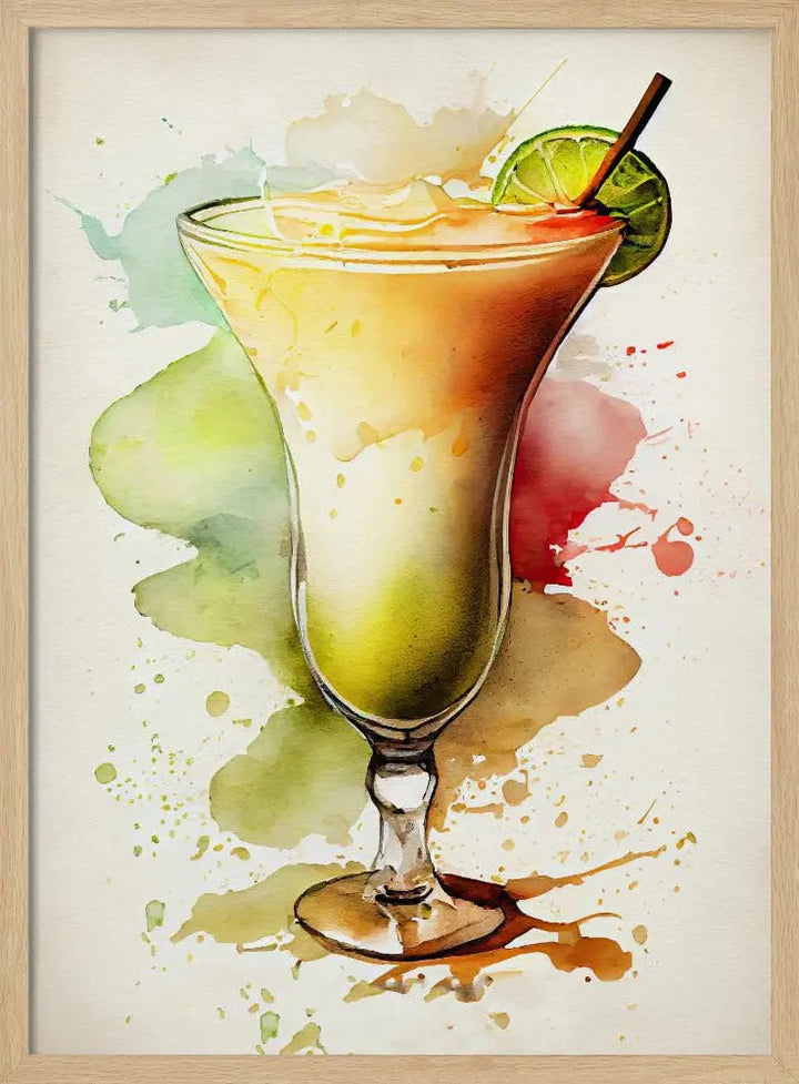 Drinks cocktail - Stretched Canvas, Poster or Fine Art Print I Heart Wall Art