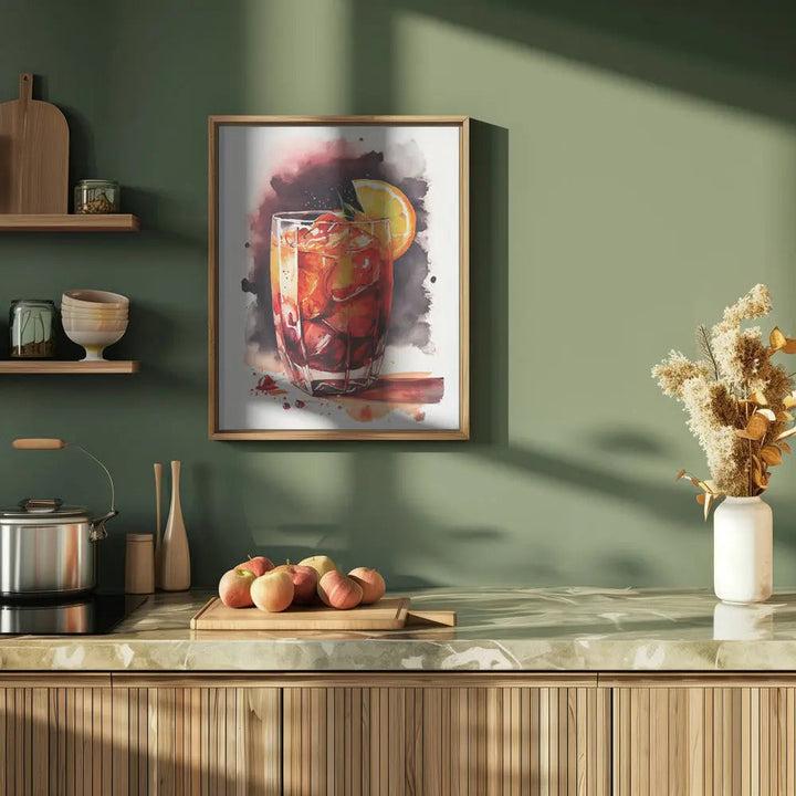 Drinks cocktail - Stretched Canvas, Poster or Fine Art Print I Heart Wall Art