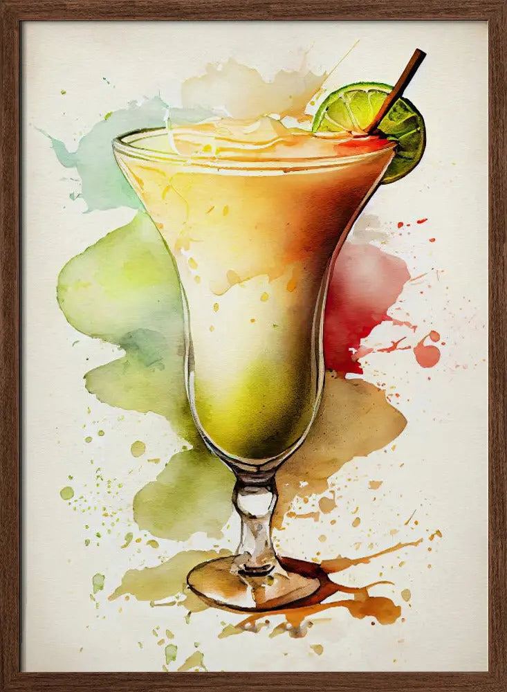 Drinks cocktail - Stretched Canvas, Poster or Fine Art Print I Heart Wall Art