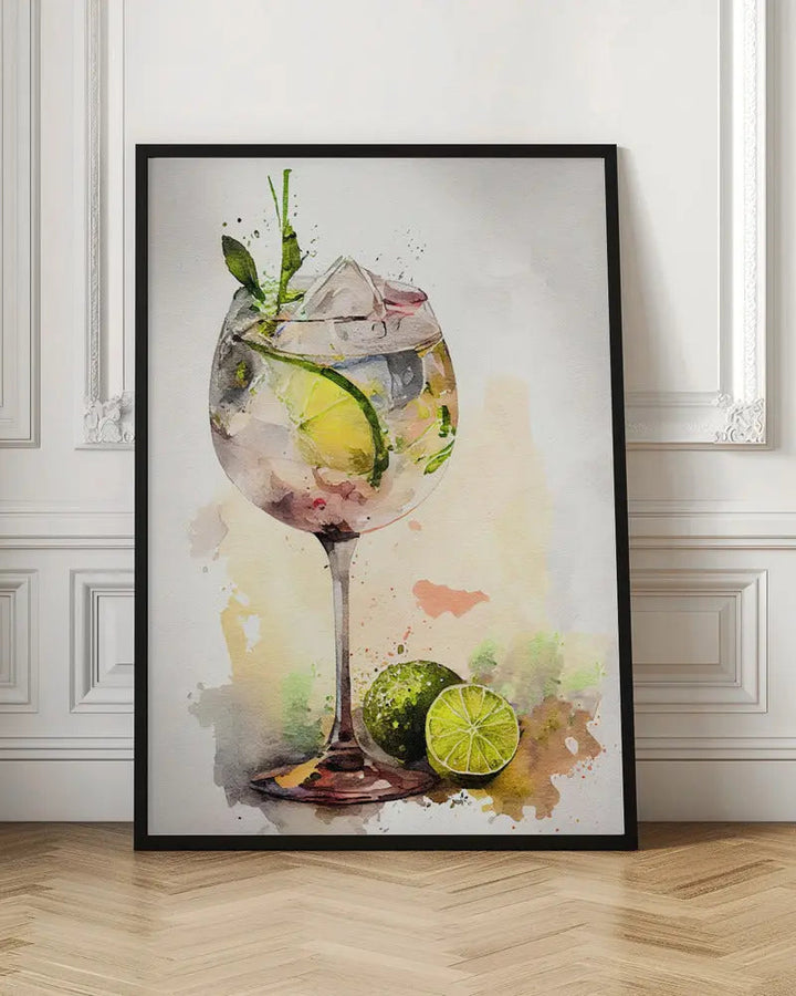 Drinks cocktail - Stretched Canvas, Poster or Fine Art Print I Heart Wall Art