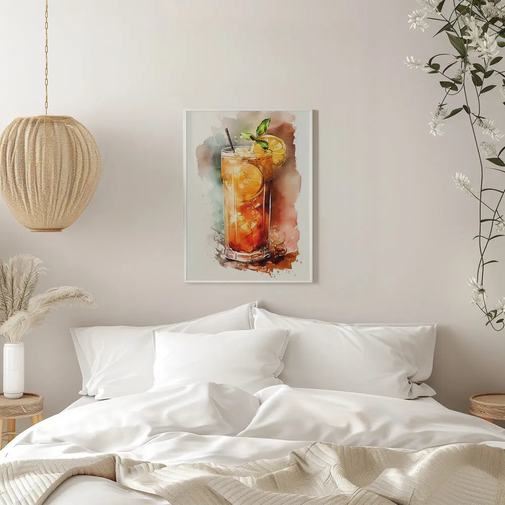 Drinks cocktail - Stretched Canvas, Poster or Fine Art Print I Heart Wall Art