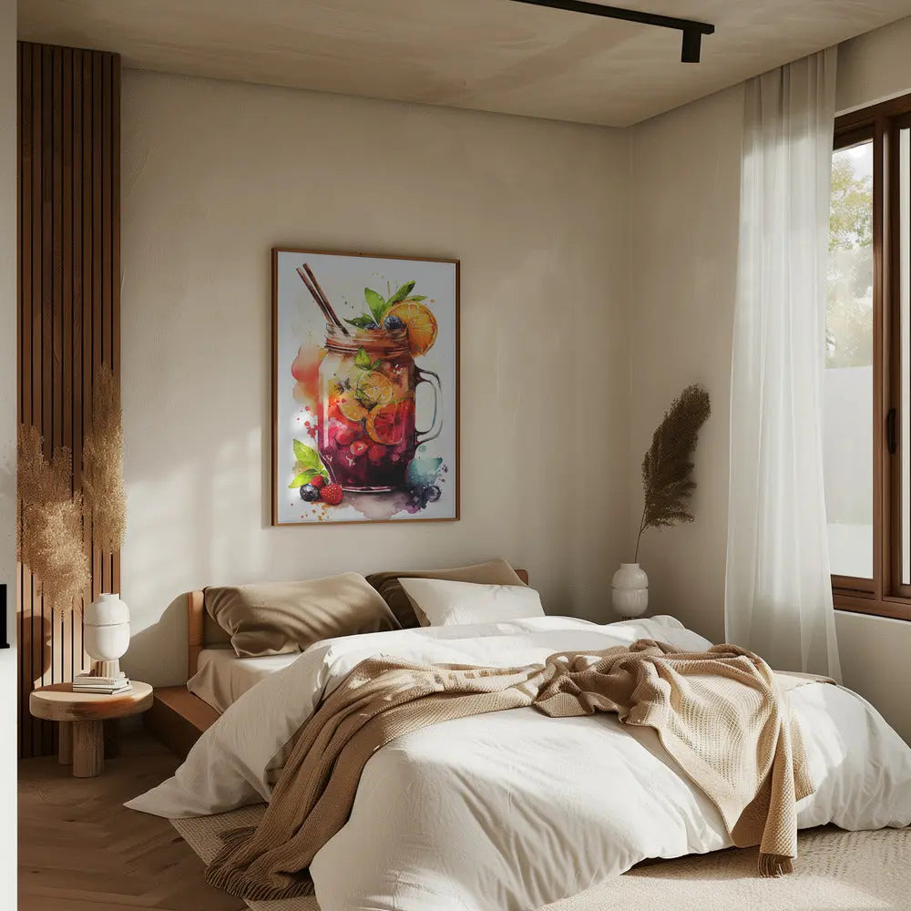 Drinks cocktail - Stretched Canvas, Poster or Fine Art Print I Heart Wall Art