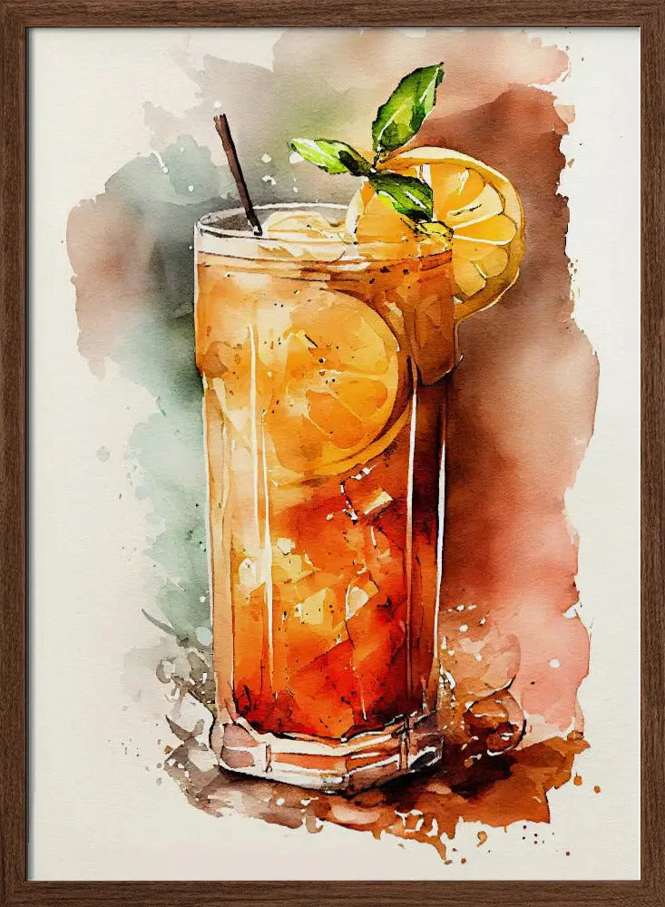 Drinks cocktail - Stretched Canvas, Poster or Fine Art Print I Heart Wall Art