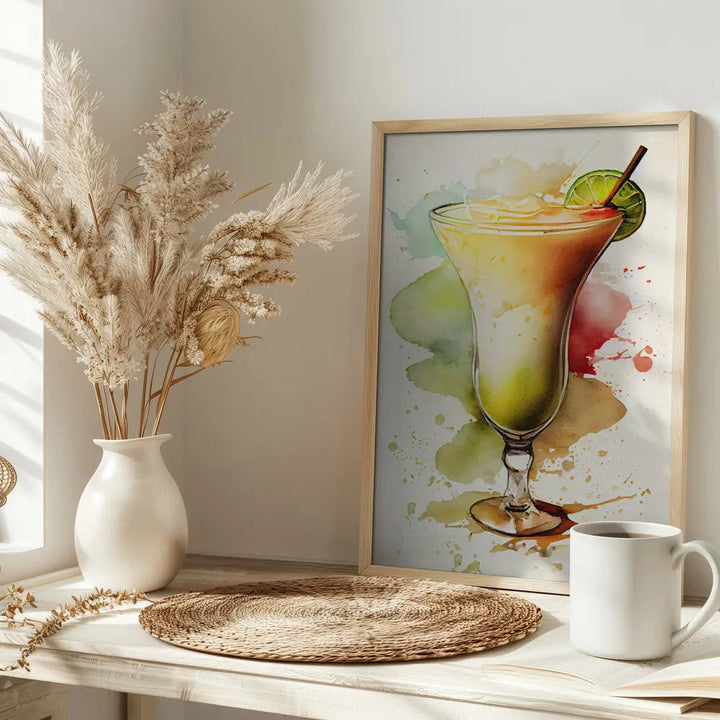Drinks cocktail - Stretched Canvas, Poster or Fine Art Print I Heart Wall Art
