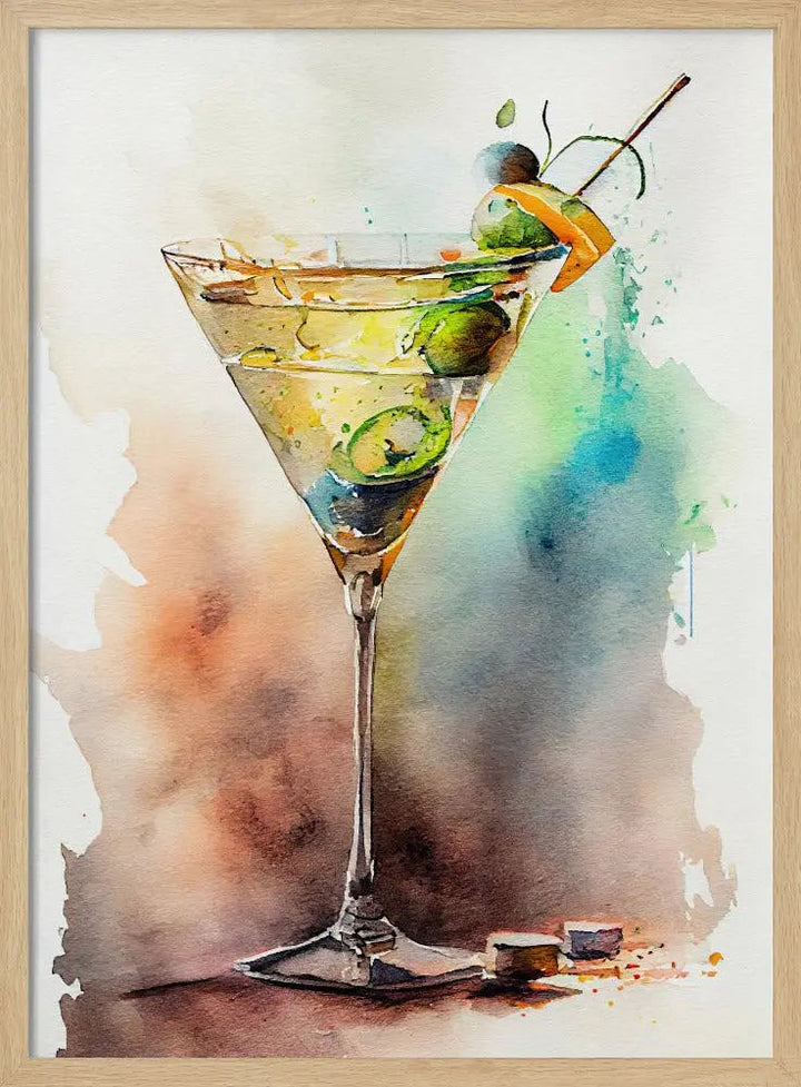 Drinks cocktail - Stretched Canvas, Poster or Fine Art Print I Heart Wall Art